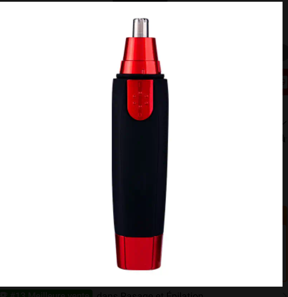 Tondeuse pour le nez et oreille